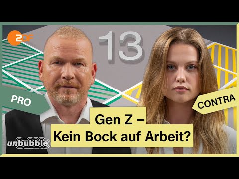 Ist die Gen Z eine faule Generation? | 13 Fragen | unbubble